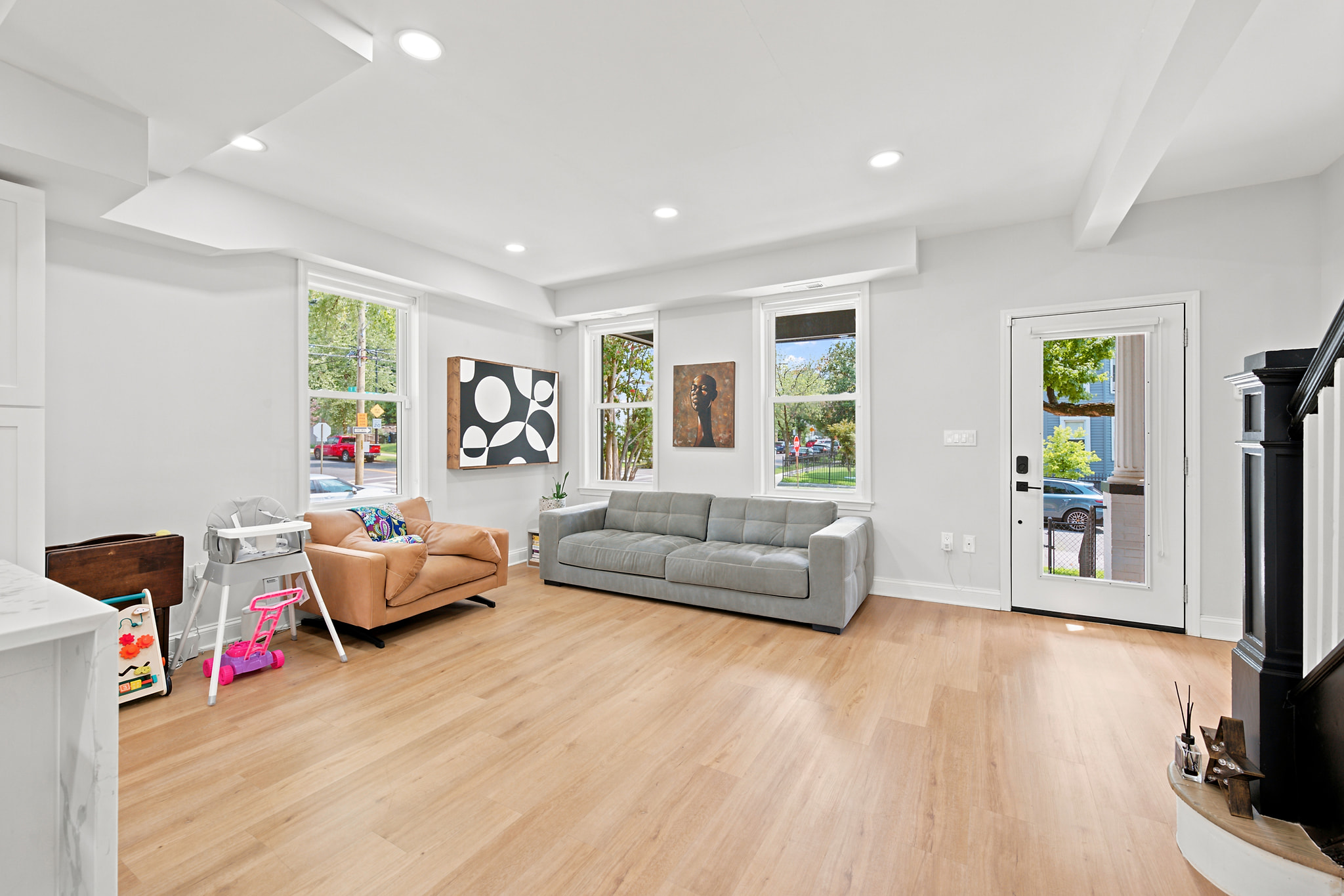 Living room at Sojourn at Anacostia